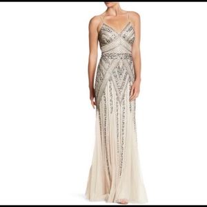 Beaded Gown.